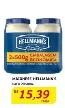 Oferta de Hellmann's - Maionese por R$15,39 em Assaí Atacadista