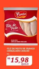 Oferta de De   - File De Peito De Frango Congelado Cancao por R$15,98 em Assaí Atacadista