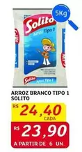 Oferta de Solito - Arroz Branco Tipo 1 por R$24,4 em Assaí Atacadista