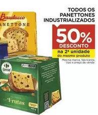 Oferta de Bauducco - Todos Os Panettones Industrializados em Carrefour