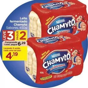 Oferta de Chamyto - Leite Fermentado por R$6,29 em Carrefour