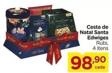 Oferta de Sun - Cesta De Natal Santa Edwiges por R$98,9 em Carrefour