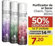 Oferta de Secar - Purificador De Ar por R$14,39 em Carrefour