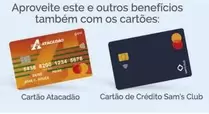 Oferta de De   - Carção De Crédito Sam’s Club em Carrefour