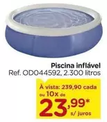 Oferta de De   - Piscina Inflável por R$239,9 em Carrefour