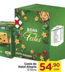 Oferta de Natal - Cesta De  Alegria por R$54,9 em Carrefour