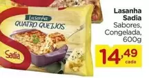 Oferta de Sadia - Lasanha por R$14,49 em Carrefour