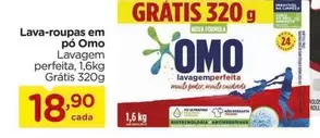 Oferta de Omo - Lava-Roupas Em Pó por R$18,9 em Carrefour