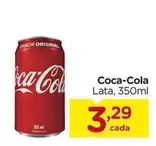 Oferta de Coca-Cola - Lata por R$3,29 em Carrefour