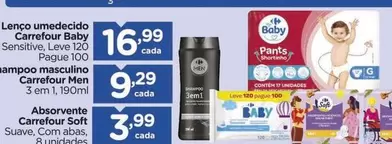 Oferta de Carrefour - Lenço Umedecido Baby por R$16,99 em Carrefour