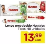 Oferta de Huggies - Lenço Umedecido por R$13,99 em Carrefour