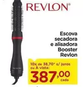 Oferta de Revlon - Escova Secadora E Alisadora Booster por R$387 em Carrefour