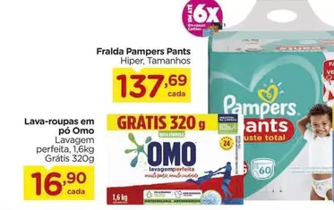 Oferta de Omo - Lava-Roupas Em Pó por R$137,69 em Carrefour