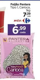 Oferta de Pantera - Feijão por R$7,39 em Carrefour