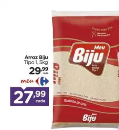 Oferta de Biju - Arroz por R$27,99 em Carrefour