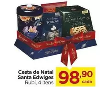 Oferta de Santa Edwiges - Cesta De Natal por R$98,9 em Carrefour