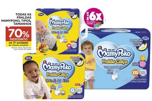 Oferta de MamyPoko - Todas As em Carrefour