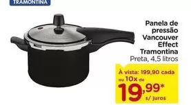 Oferta de Tramontina - Panela De Pressão Vancouver Effect por R$199,99 em Carrefour