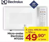 Oferta de Electrolux - Micro-Ondas Mto30 por R$499 em Carrefour