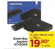 Oferta de Aquário - Smart Box STV3000 por R$199 em Carrefour