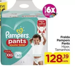 Oferta de Pampers - Fralda Pants por R$128,19 em Carrefour