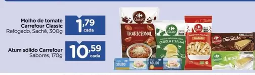 Oferta de Molho - Molho De Tomate Classic por R$1,79 em Carrefour