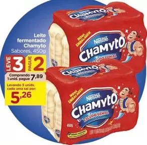 Oferta de Chamyto - Leite Fermentado por R$7,89 em Carrefour