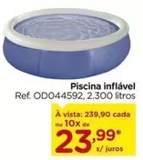 Oferta de De   - Piscina Inflável por R$239,9 em Carrefour