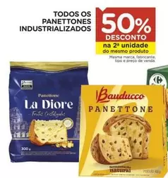 Oferta de Panettone - Todos Os s Industrializados em Carrefour