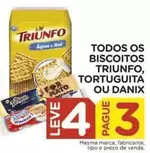 Oferta de Triunfo - Todos Os Biscoitos, Tortuguita Ou Danix em Carrefour