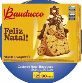 Oferta de Bauducco - Cesta De Natal por R$125,9 em Carrefour