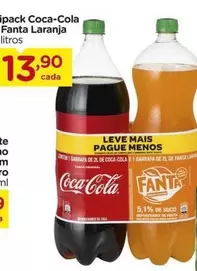 Oferta de Coca-Cola - Pack  Fanta Laranja por R$13,9 em Carrefour