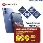 Oferta de Motorola - Smartphone Moto G34 por R$899 em Carrefour