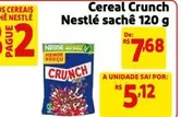 Oferta de Nestlé - Cereal Crunch por R$5,12 em Mercado Extra