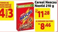 Oferta de Nestlé - Cereal Nescau por R$11,28 em Mercado Extra