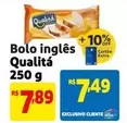 Oferta de Qualitá - Bolo Inglês Qualità por R$7,49 em Mercado Extra