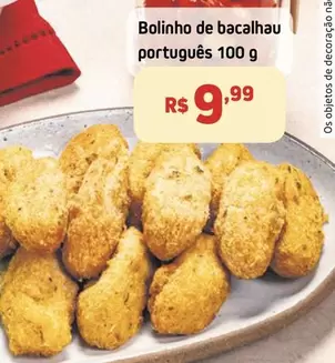 Oferta de De   - Bolinho De Bacalhau Portugues por R$9,99 em Extra