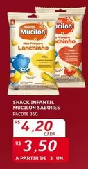 Oferta de Mucilon - Snack Infantil por R$4,2 em Assaí Atacadista