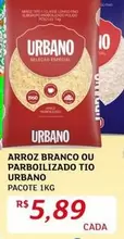 Oferta de Tio Urbano - Arroz Branco Ou Parboilizado por R$5,89 em Assaí Atacadista