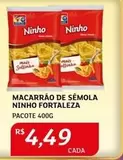 Oferta de Ninho - Macarrão De Semola por R$4,49 em Assaí Atacadista