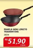 Oferta de Tramontina - Panela Wok Loreto por R$51,9 em Assaí Atacadista