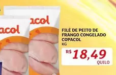 Oferta de De   - File De Peito De Frango Congelado Copacol por R$18,49 em Assaí Atacadista