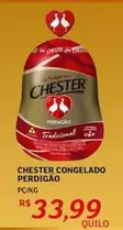 Oferta de Perdigão - Chester Congelado por R$33,99 em Assaí Atacadista