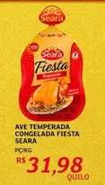 Oferta de Seara - Ave Temperada Congelada Fiesta por R$31,98 em Assaí Atacadista