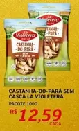 Oferta de Pacote - Castanha-do-para Sem Casca por R$12,59 em Assaí Atacadista