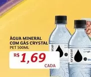 Oferta de Crystal - Água Mineral Com Gas por R$1,69 em Assaí Atacadista