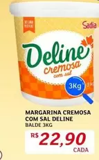 Oferta de Sadia - Margarina Cremosa Com Sal por R$22,9 em Assaí Atacadista