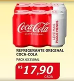 Oferta de Coca-Cola - Refrigerante Original por R$17,9 em Assaí Atacadista