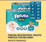 Oferta de Natural Baby - Fralda Descartável Pacote Pratico em Assaí Atacadista