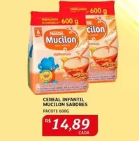 Oferta de Sabores - Cereal Infantil Mucilon Sabores por R$14,89 em Assaí Atacadista